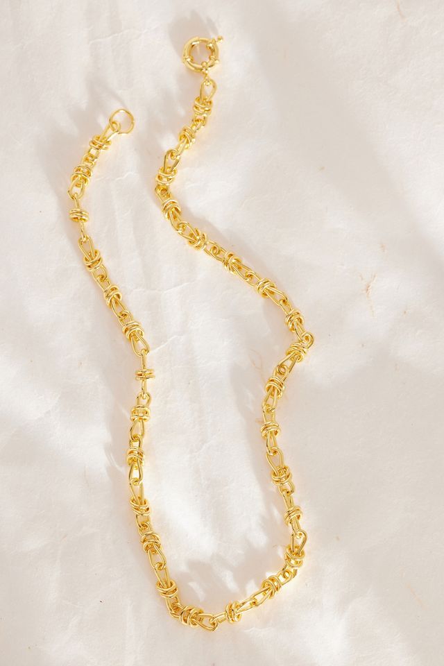 Daisy London Polly Sayer Knot Chain Necklace #3